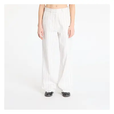 Nadrágok adidas Pinstripe Twill Loose Pants White/ Off White/ Night Indigo