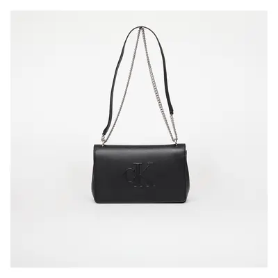 Táska Calvin Klein Jeans Sculpted Ew Flap Bag Black