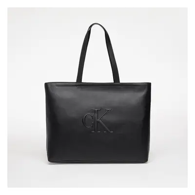 Táska Calvin Klein Jeans Sculpted Slim Tote Black