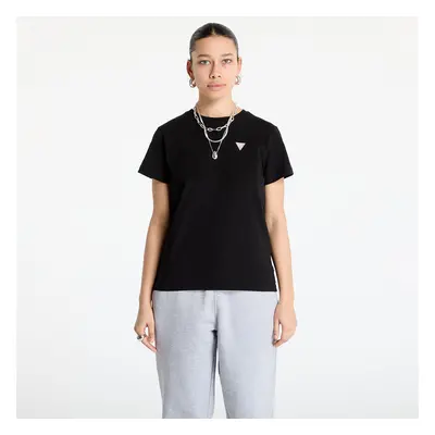 Póló Guess JEANS Classic Mini Triangle Tee Jet Black A996