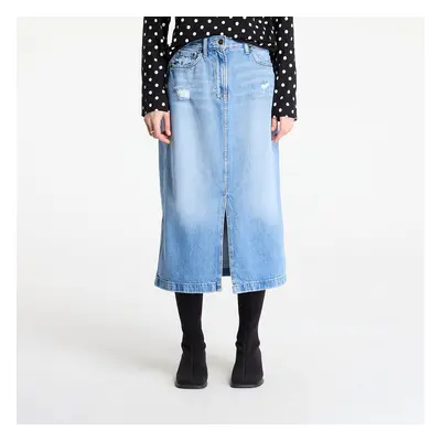 Szoknya Tommy Jeans Claire Midi Skirt Denim