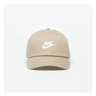 Baseball sapka Nike Club Unstructured Futura Wash Cap Khaki/ White