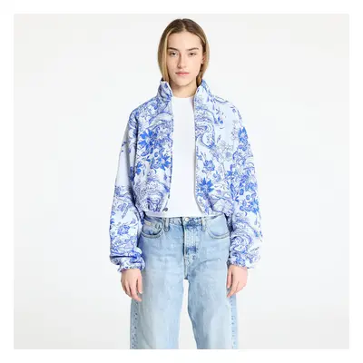 Kabát Nike Sportswear Collection Women's Oversized Jacquard Track Jacket White/ Hyper Royal/ Whi