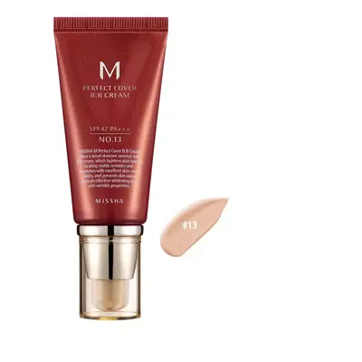 Missha M Perfect Cover BB Cream 50ml SPF42 PA+++ BB krém #13 Bright beige