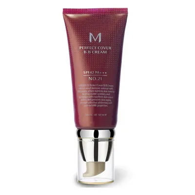 Missha M Perfect Cover BB Cream 50ml SPF42 PA+++ BB krém #21 Light Beige