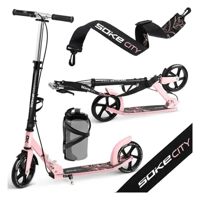 Soke City klasszikus városi roller black and pink