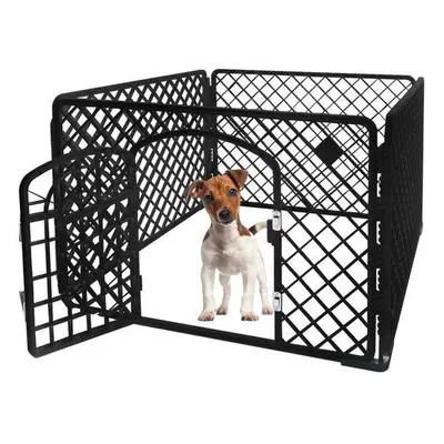 Hordozható kisállat ketrec, szobakennel bel-, és kültérre egyaránt – Pet Playpen - 90x90x60cm