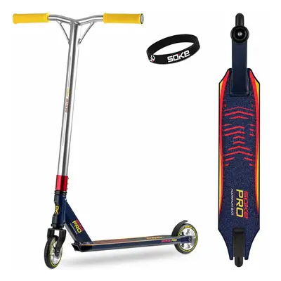 Soke Pro Freestyle kaszkadőr roller haladóknak Navy-red