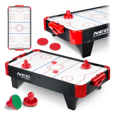 Mini léghoki asztal - Air Hockey , piros Neo-sport NS-424