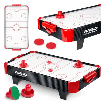 Mini léghoki asztal - Air Hockey , piros Neo-sport NS-423