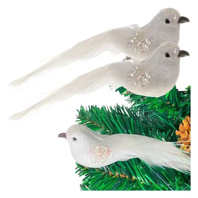 Christmas tree baubles - birds 2 pcs. Ruhhy 22338