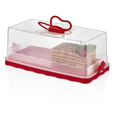 Herzberg HG-L575: Baton Cake Dome Red