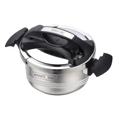 Royalty Line RL-26PS10L: 26cm Stainless Steel Pressure Cooker - 10L