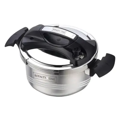 Royalty Line RL-26PS8L: 26cm Stainless Steel Pressure Cooker - 8L