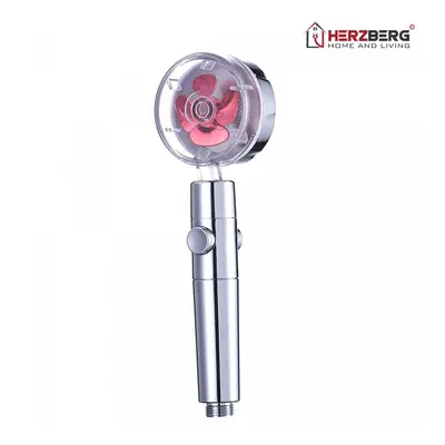 Herzberg Turbo Charger Showerhead Pink