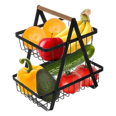 Ruhhy 24265 two-tier fruit/vegetable basket