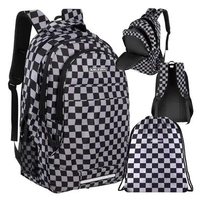 Backpack 30L - checkerboard Kruzzel 24531