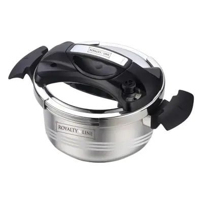 Royalty Line RL-24PS4L: 24cm Stainless Steel Pressure Cooker - 4L