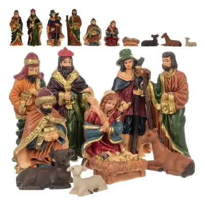 Christmas figurines for the nativity scene - set of 10 Ruhhy