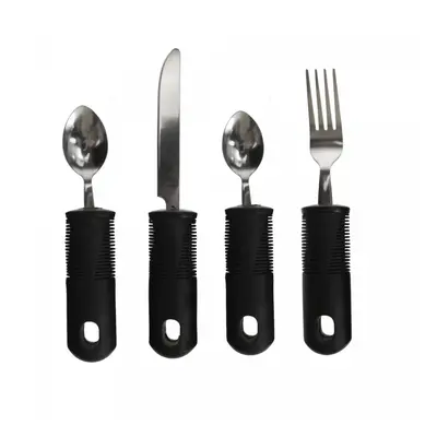 Wellys GI-041880: 4 Pieces Comfort Grips Senior Cutlery Set