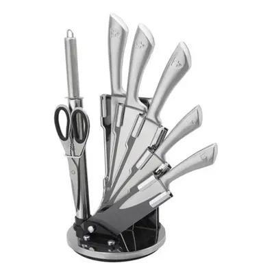 Royalty Line RL-KSS600: 8 Pieces Knife Set with Block