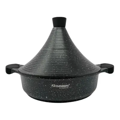 Rosenberg RB-TJ28M2: Márvány bevonatú Tajine - 28cm