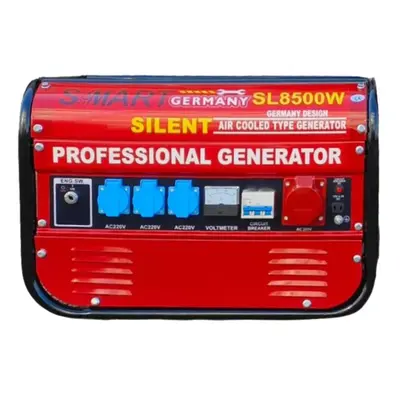 Smart SMT-8500W: 6.5HP Professional Gasoline Generator - 2500W