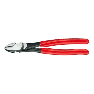 Elektromos oldalvágó 180 mm KNIPEX 74 01 180 - polírozott fej, műanyag hüvelyek