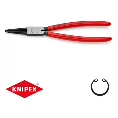 Biztonsági fogó 225 mm, belső egyenes. Knipex - 44 11 J3 - DIN 5265 C. Polírozott, műanyag bevon