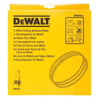 Fűrészlap DW876-hoz színesfémekhez és műanyagokhoz egyenes vágás 12mm DeWALT DT8476