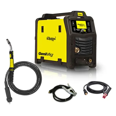 KOWAX GeniMig®240DP LCD + égő 4m + kábelek 3m