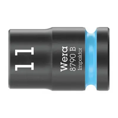 Wera 005502 Dugóhüvely 3/8" hatlapú 11,0 mm Impaktor 8790 B