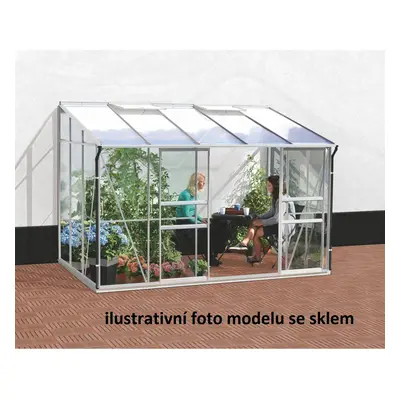 Üvegház VITAVIA IDA 6500 PC 4 mm ezüst