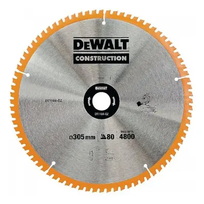 Fűrészlap 305x30mm 80z ATB -5° DeWALT DT1184