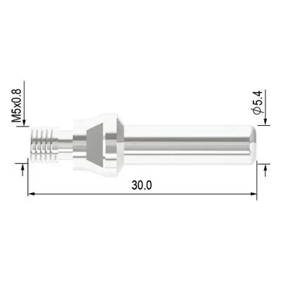 Hosszú elektróda PARKER zseblámpához