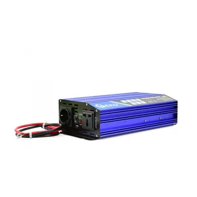 Szinusz hullámú feszültség átalakító 24V/230V 1000/2000W GEKO