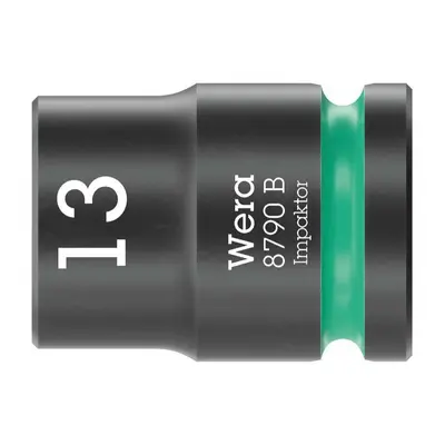 Wera 005504 Dugóhüvely 3/8" hatlapú dugókulcs 13,0 mm Impaktor 8790 B