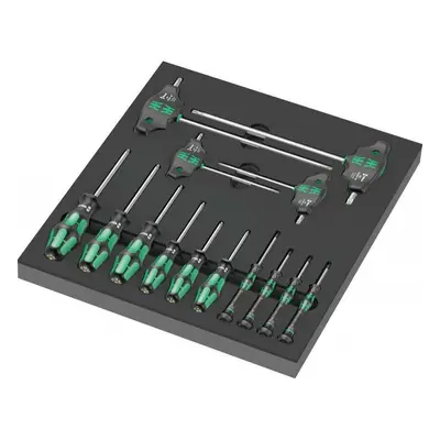 Wera 150103 TORX® 9712 csavarhúzó készlet 1 habbetétben (14 darabos készlet)