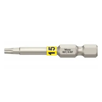 Wera 060507 Csavarhúzóhegy 1/4" TX 15 867/4 Torx® HF 1/4" TX 15 867/4 Torx® HF tartási funkcióva