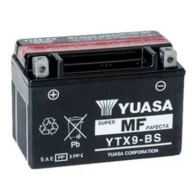 Motorkerékpár akkumulátor 12V/8Ah YUASA YTX9-BS