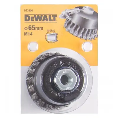 Drótkefe csavart csomók hossza 18mm átmérő 65mm DeWALT DT3500 szögcsiszolóhoz DeWALT DT3500