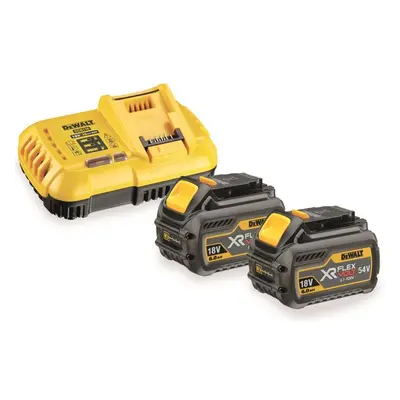 DCB118T2 - Akkumulátor töltő 2x 18/54V 6Ah DeWALT FLEXVOLT