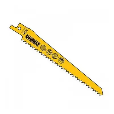 Fűrészlapok fához és műanyaghoz finom, gyors ívű vágás kardfűrészhez 152mm 5db DeWALT DT2362