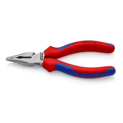 Kombinációs fogó KNIPEX 08 22 145, 145 mm - polírozott fej, többkomponensű hüvelyek