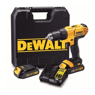 Akkus fúró/csavarhúzó 18V DEWALT DCD771C2 + 2x 1.3AH akkumulátor + töltő + tok