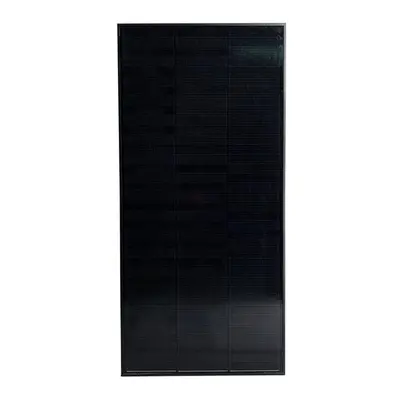 Napelem 12V/120W monokristályos, teljesen fekete 1070x580x30mm SOLARFAM napelem 12V/120W