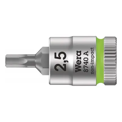 Wera 003331 Zyklop 1/4" 6 sarkos 2,5 mm-es dugókulcs 8740 A típusú 8740 A