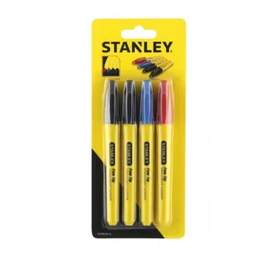 Stanley tartós filctollak, finom hegyű, 4 db STHT81391-0