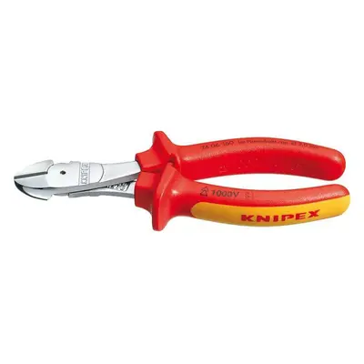 Erőműves oldalkés 160 mm - 1000V. KNIPEX 74 06 160 - krómozott, többkomponensű VDE hüvelyek