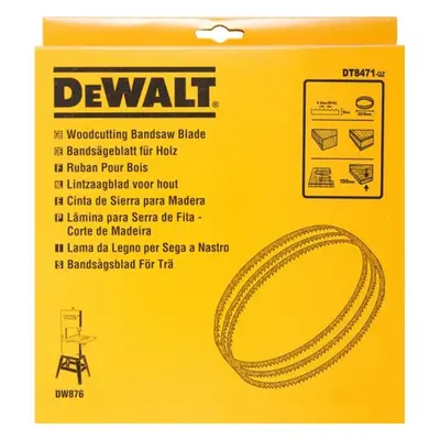 Fűrészlap a DW876-hoz fához és műanyaghoz 6mm DeWALT DT8471